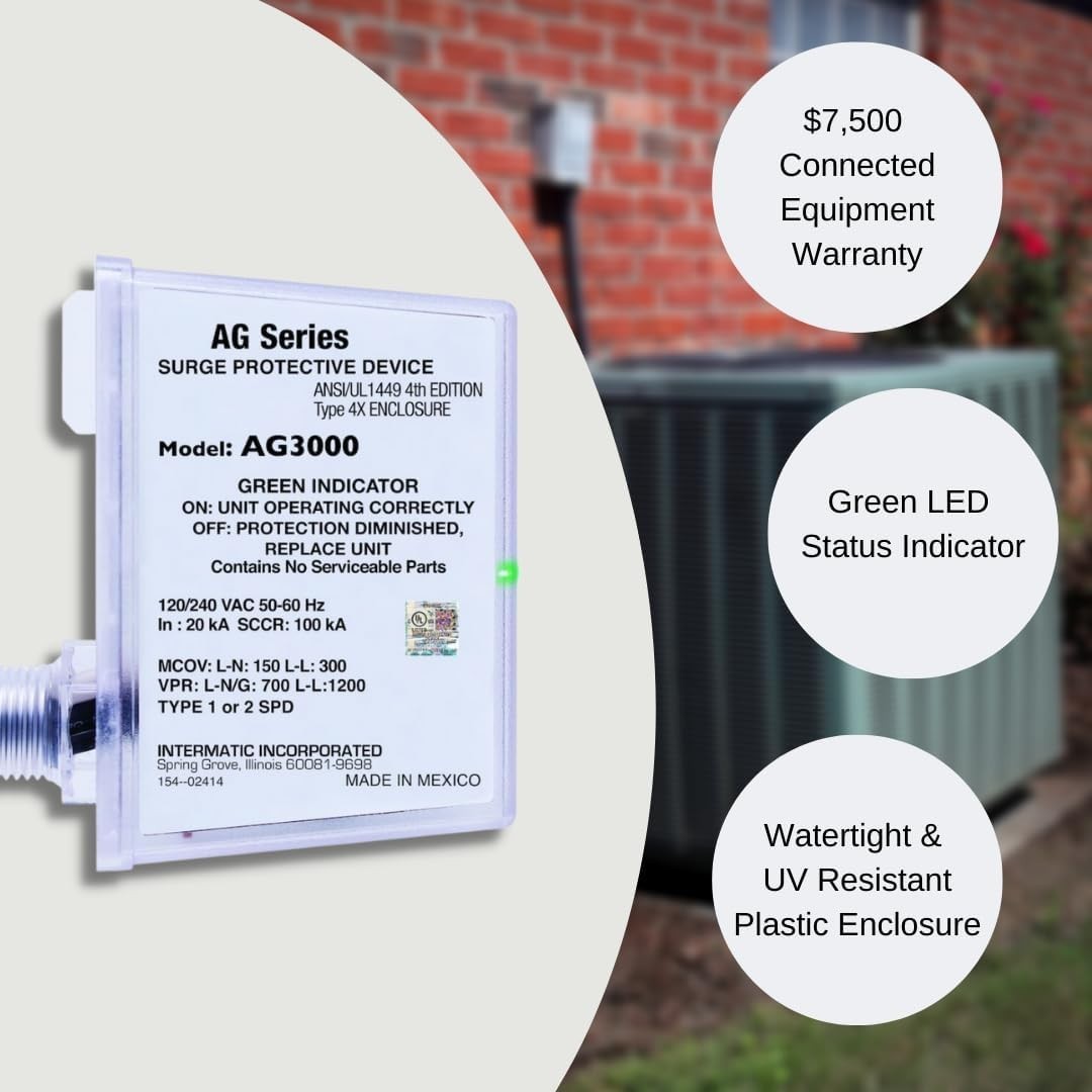2 Pack Universal Surge Protective Device – Easy Monitoring