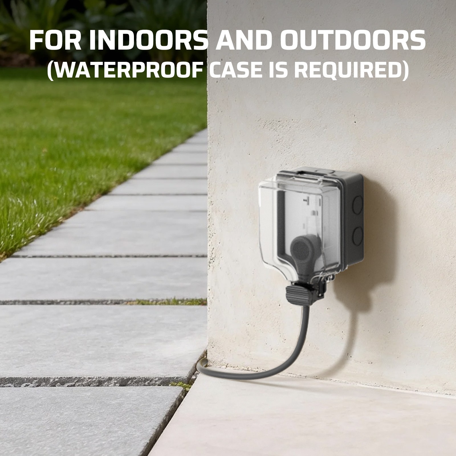 5 Pack GFCI Outlet 20 Amp Outdoor Weatherproof Tamper Resistant Self Test White