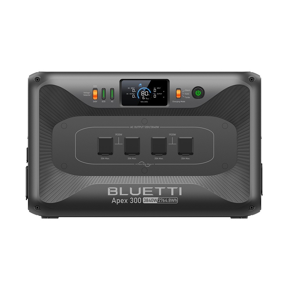 BLUETTI Apex 300+2B300K 8294.4Wh Power Station Generator for Power Outage