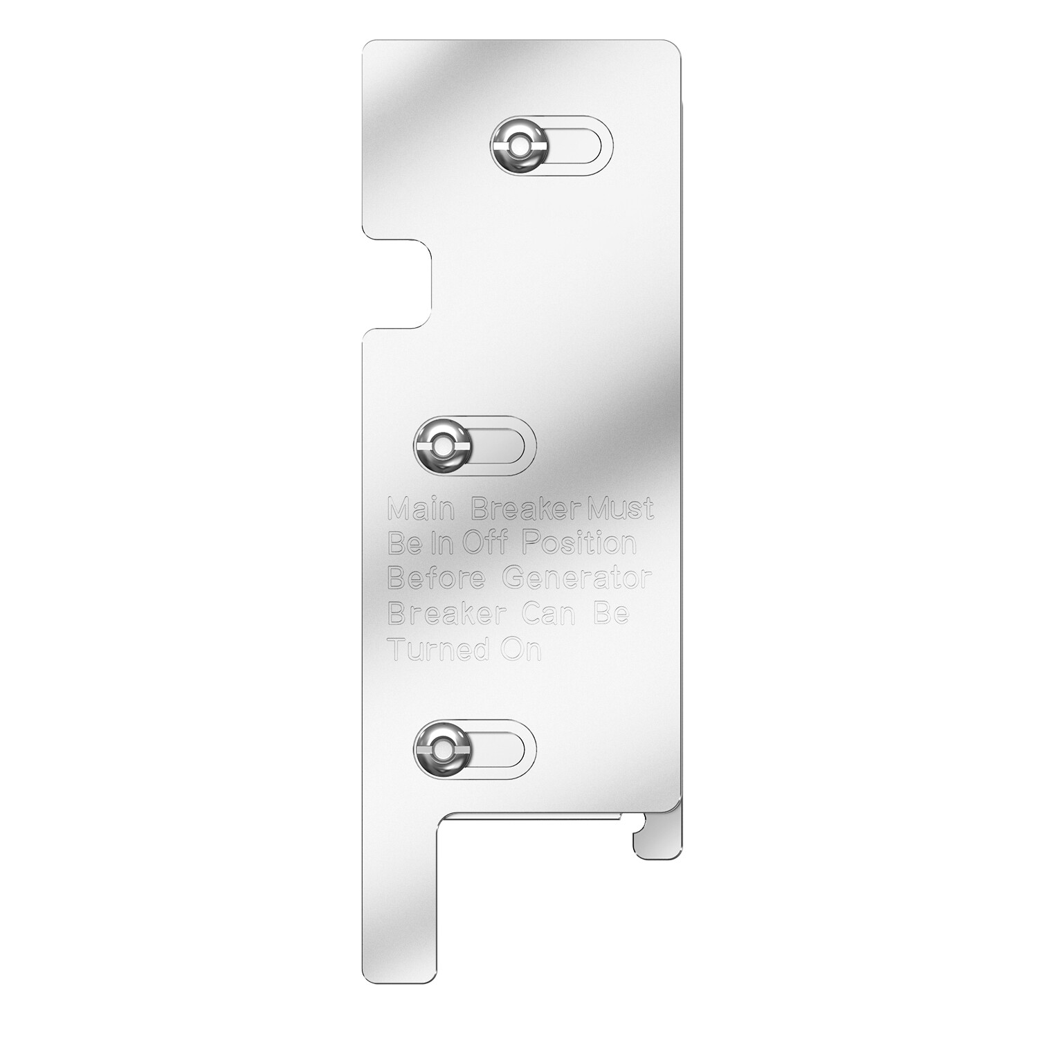 Generator Interlock Kit For Square D QO 200 Amp Panel LISTED Main Breaker