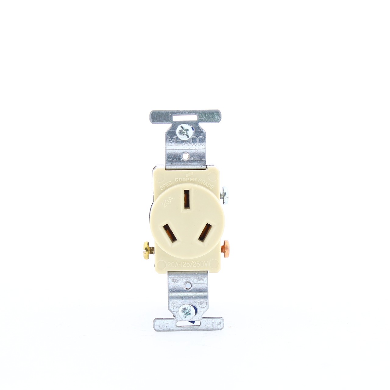 10 Cooper Industrial Grade Single Receptacle Outlets Nema 10-20 20A 125/250V
