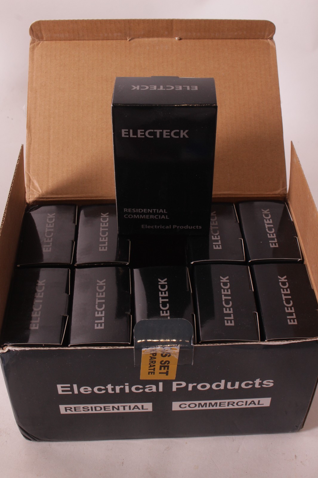 10-pack white electeck 20A GFCI outlet receptacles GF-20-W-10pk