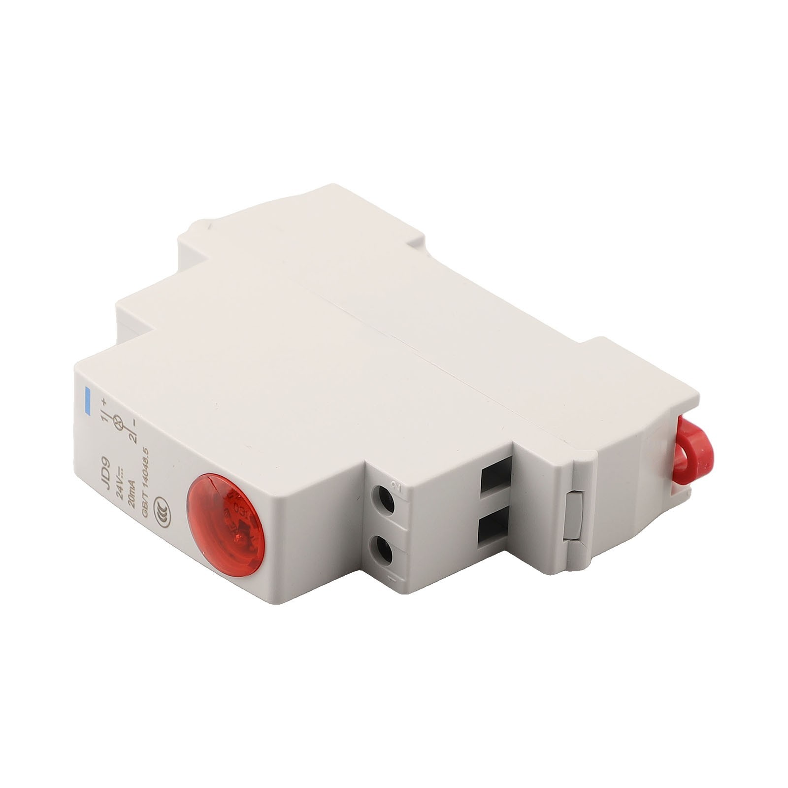 Din Rail Mount Signal Lamp Series AC/DC 24V Indication For Pilot Lights JD9 New