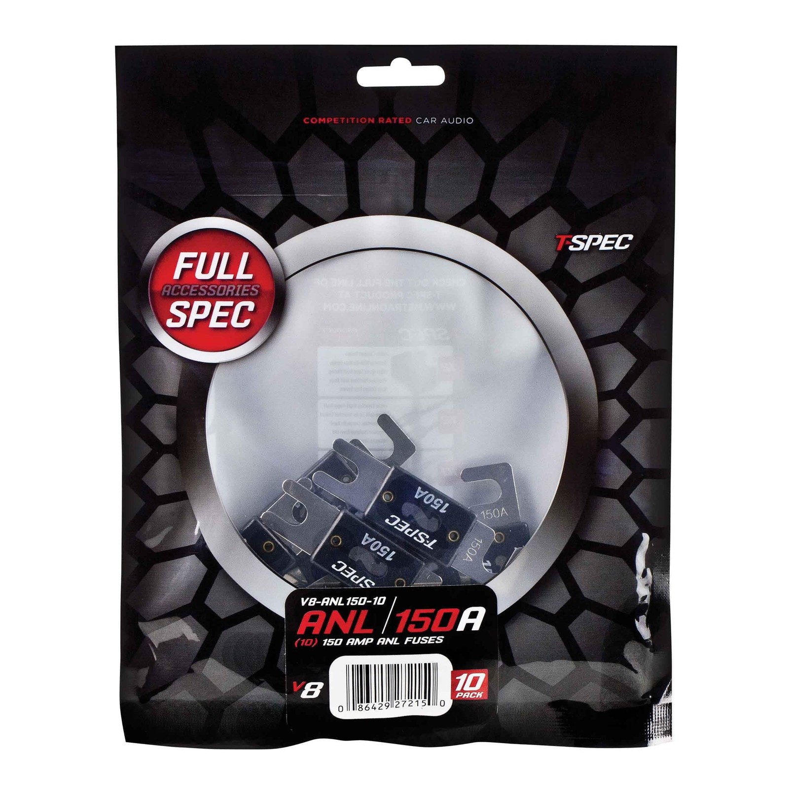 InstallBay ANL150-10 150 Amp ANL Fuses – 10 per Pack Standard Packaging