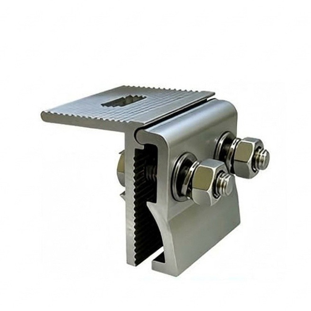 Roof Fold Clamps 1-4 pcs Aluminium Alloy for Photovoltaic Panel Mounting