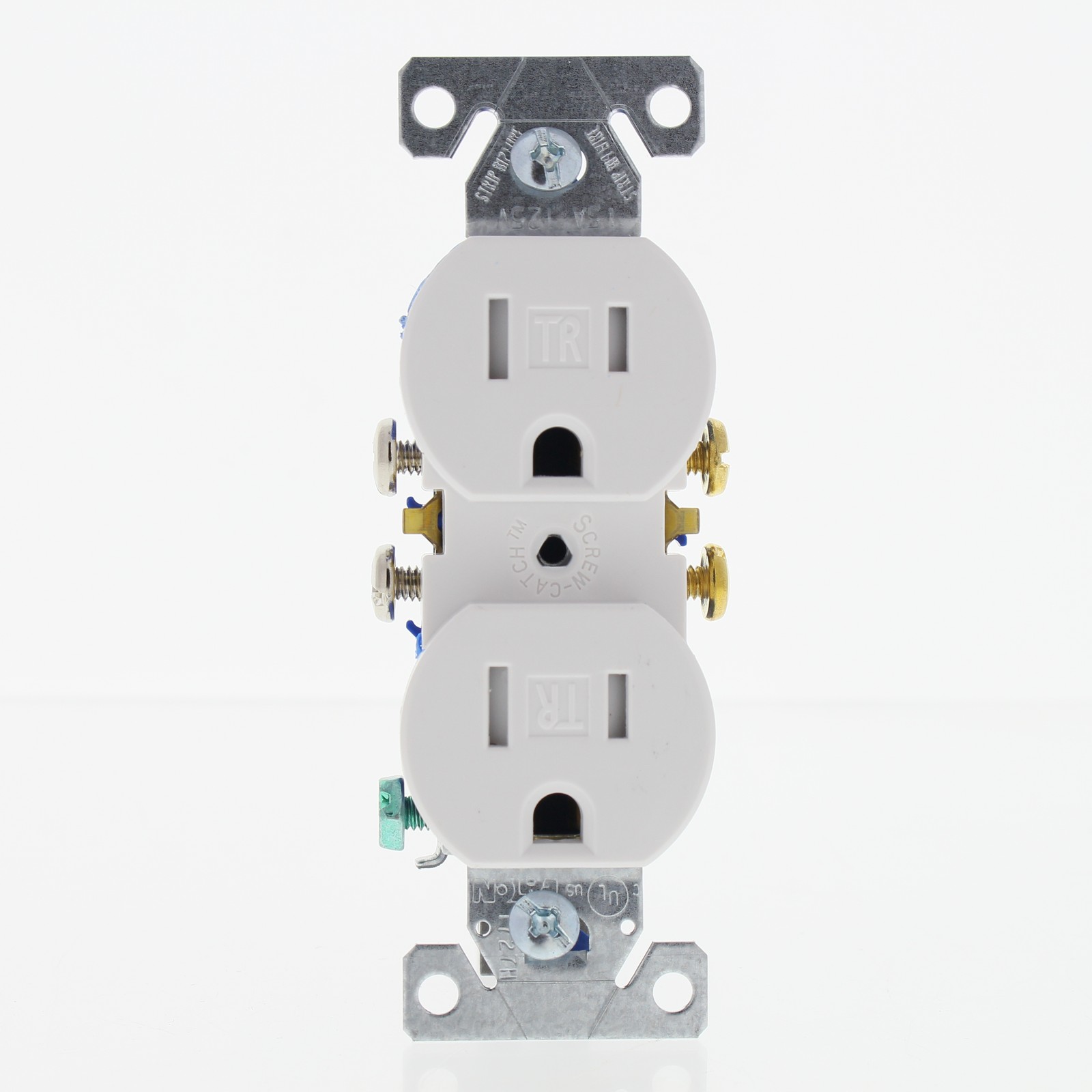 Eaton TR270W White Tamper Resistant 15A Duplex Receptacle Outlets 10-pack