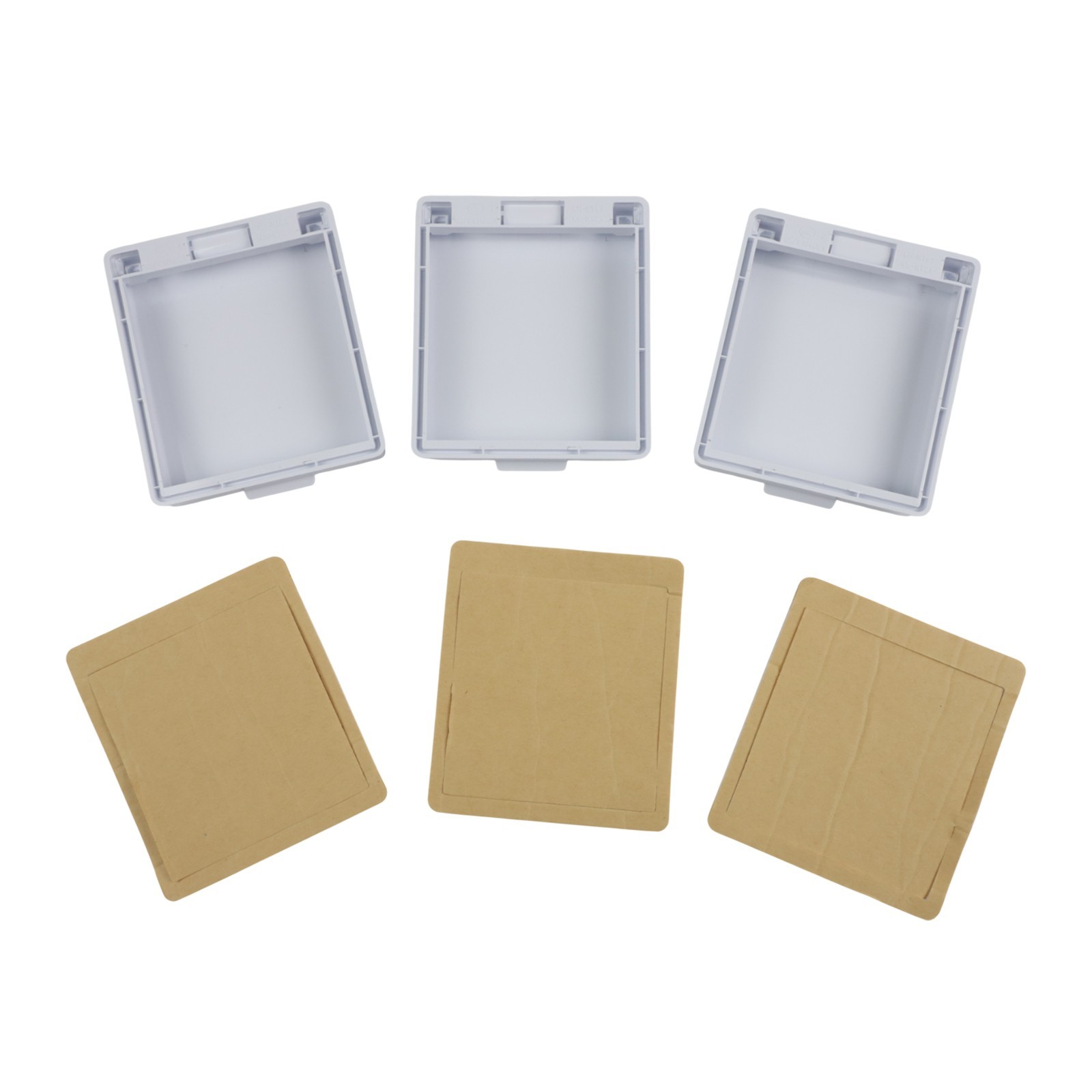 3 Pack Waterproof and Dustproof Switch Covers for 86 Type Wall Sockets