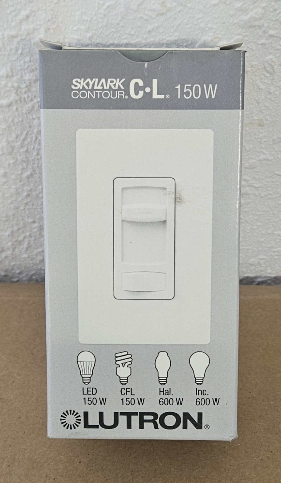 Lutron CTCL-153P-LA Single Pole 3-Way Dimmer for Dimmable LED/CFL Bulbs