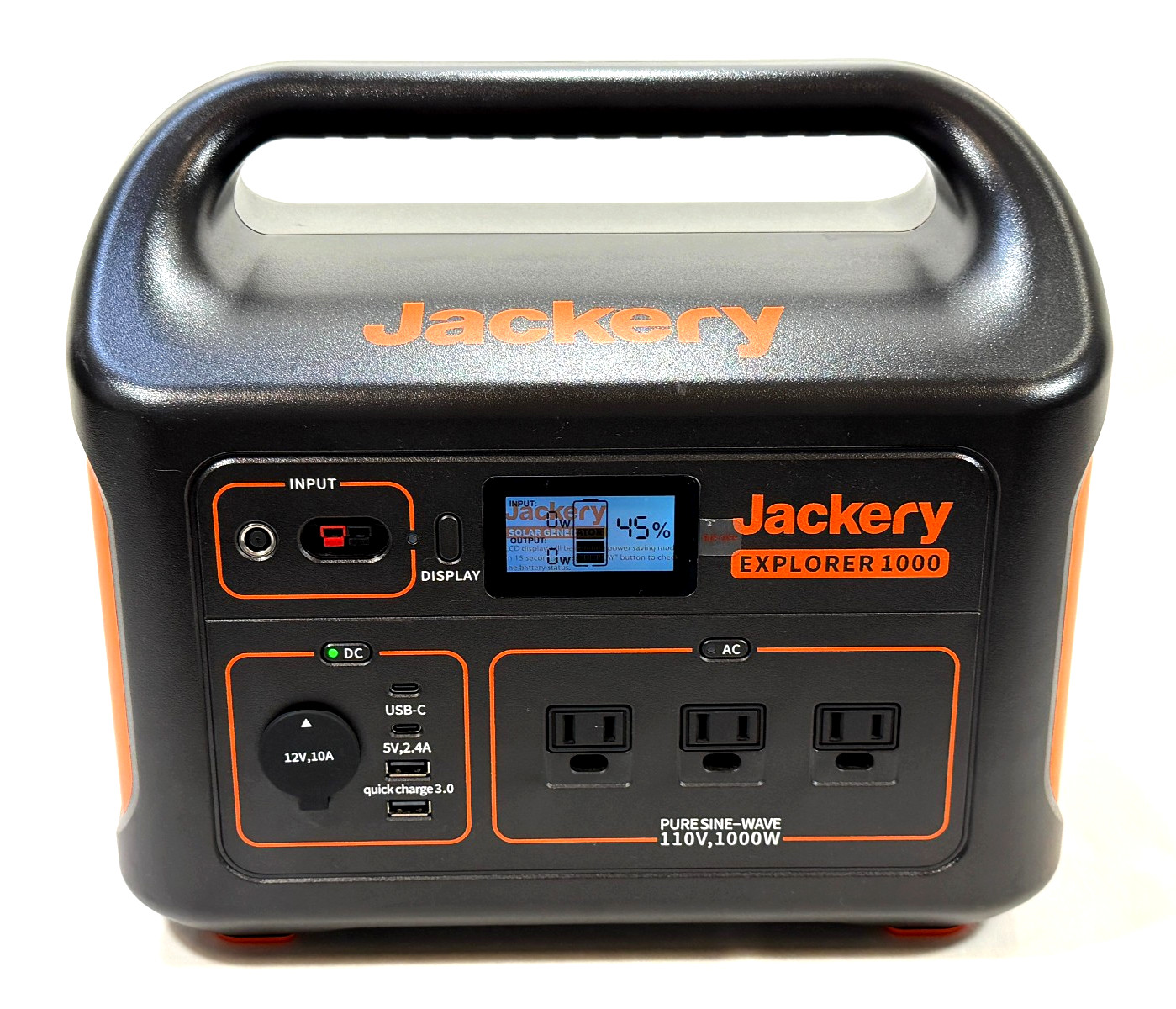 Jackery Explorer 1000 Portable Power Station Generator w/ Charger