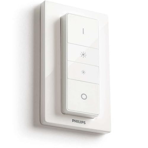Philips Hue Wireless Dimmer Switch + Remote 473371 Battery Powered Works w/ Hub