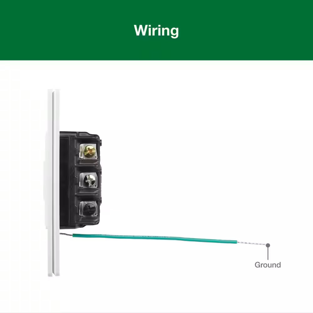 Maestro LED+ Dimmer Switch for Dimmable LED Bulbs, 150W/Single-Pole or Multi-Loc