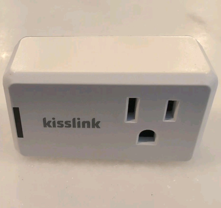 Kisslink Wifi Smart Plug Mini Control & Schedule App SM-PW702U Alexa & Google