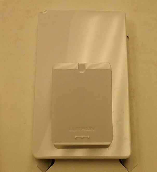 Lutron L-PED1-WH Pico Tabletop Pedestal White