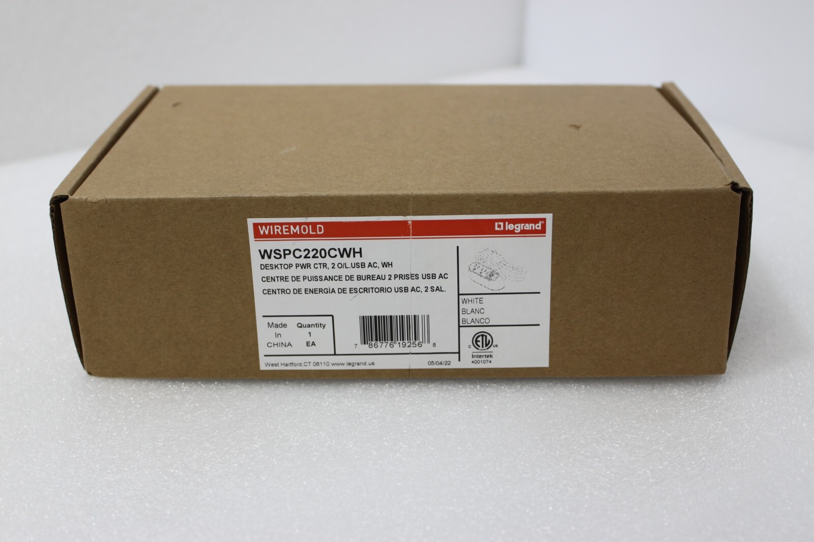 Legrand Wspc220cwh Plug-In Charger,5.1″ H X 3.9″ W X 2.3″ D
