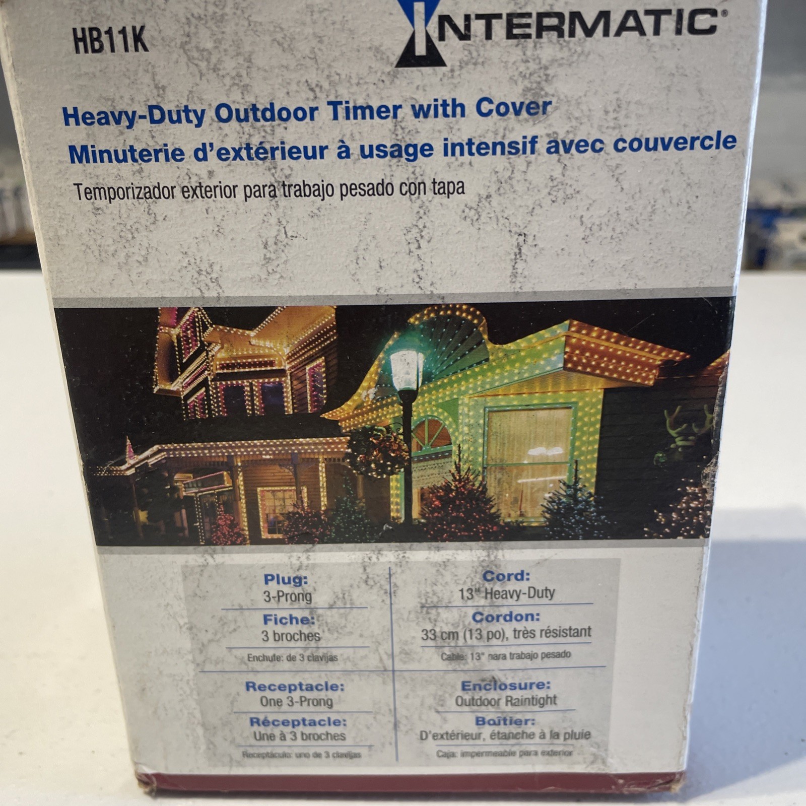 Intermatic Outdoor Heavy Duty Timer Black