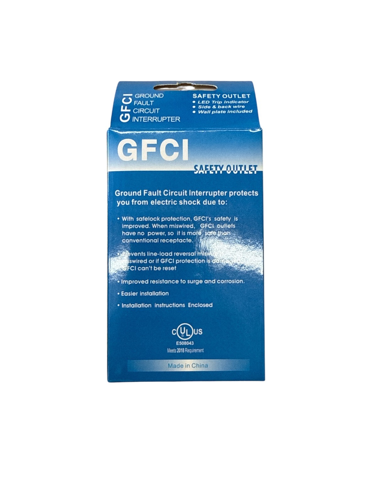 10 PCS GFCI Weather Resistant Safety Outlet – Ground Fault Circuit Interrupter