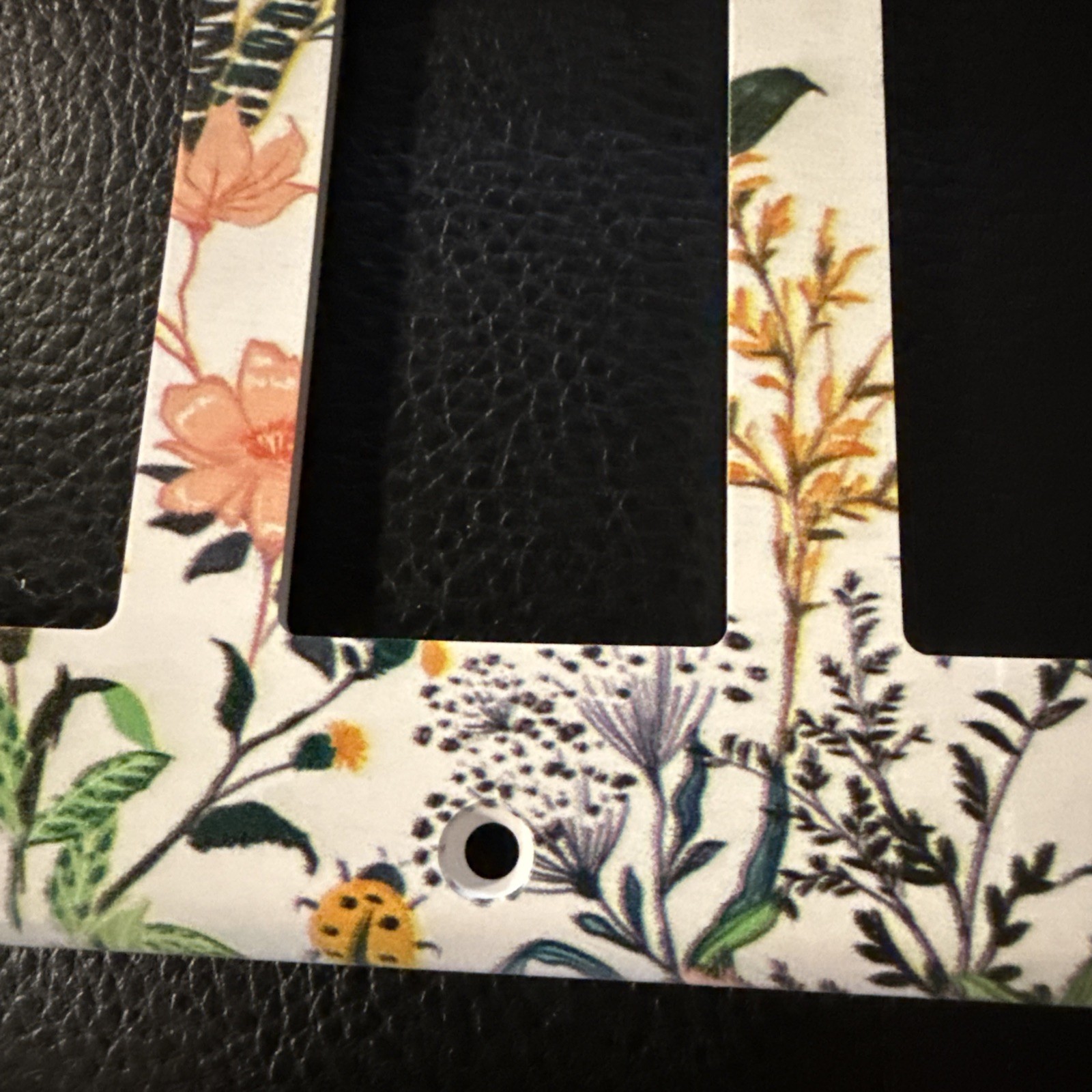 3 Switch Plate Cover- Designer decorative, Wildflowers, Ferns, Botanical Poppies