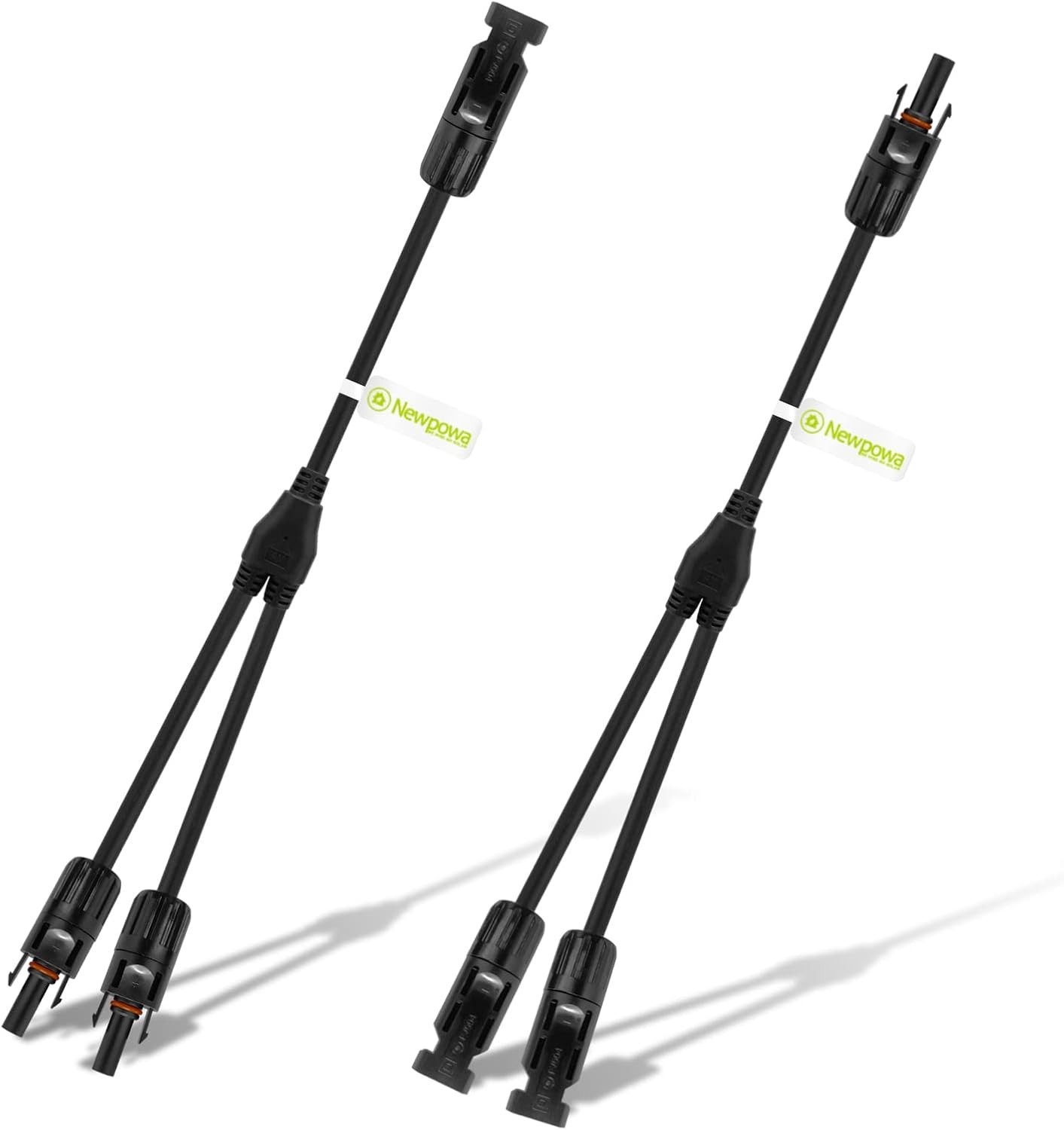 Solar Y Cable Connector 2 to 1 Adaptor Kit MC4 Plug Play