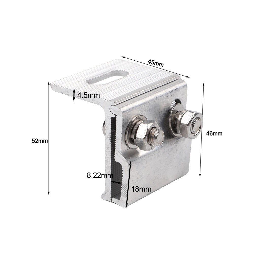 Home Furnishing Decoration Standing Seam Clamp 1/4Pcs Replaceable Accessories