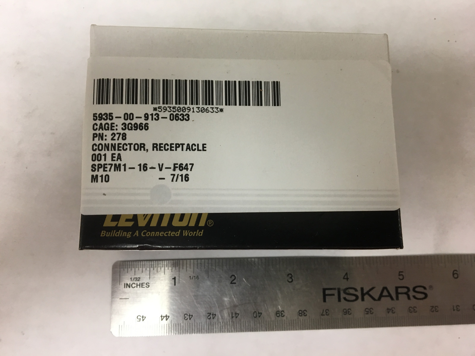 (Box Of 10) Leviton Flush Mount Receptacle Outlet 30A 125/250V P/N 278 4 wire