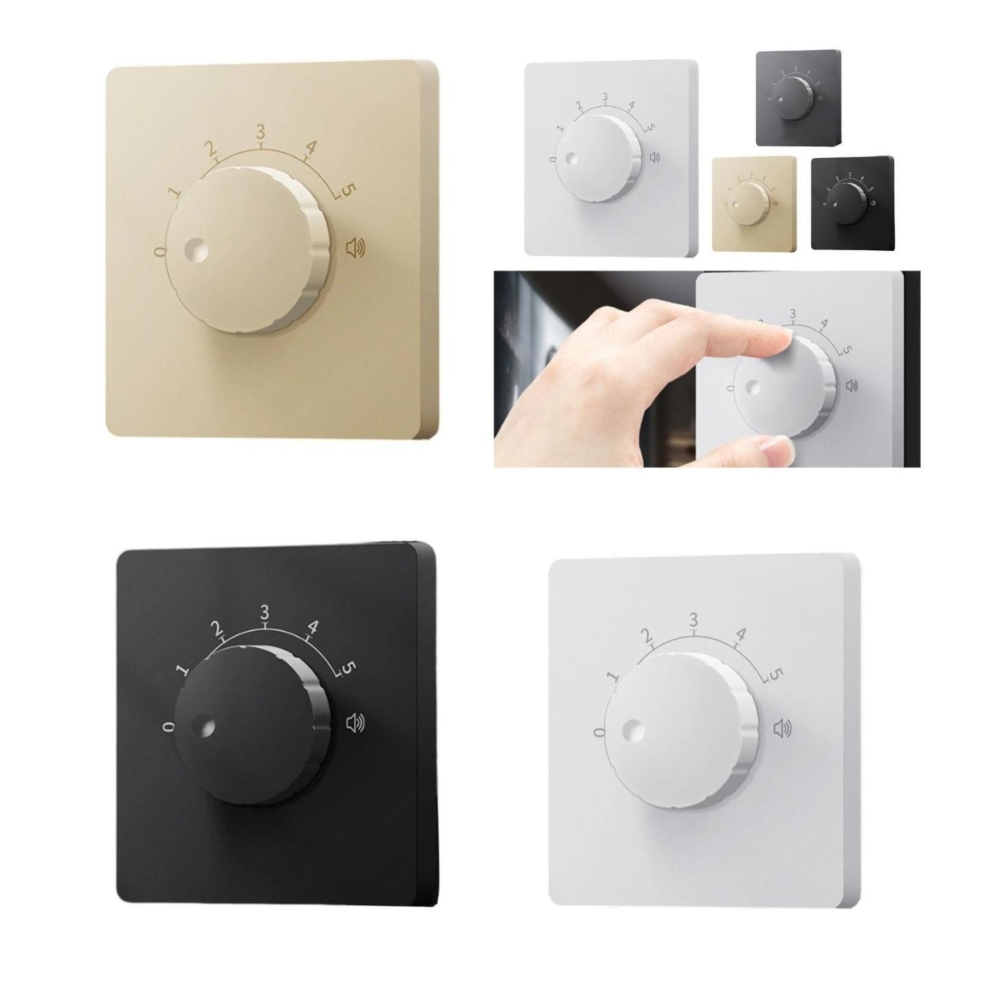 Aesthetic Multi Color Options Make This Volume Controller Stand Out in Any Room