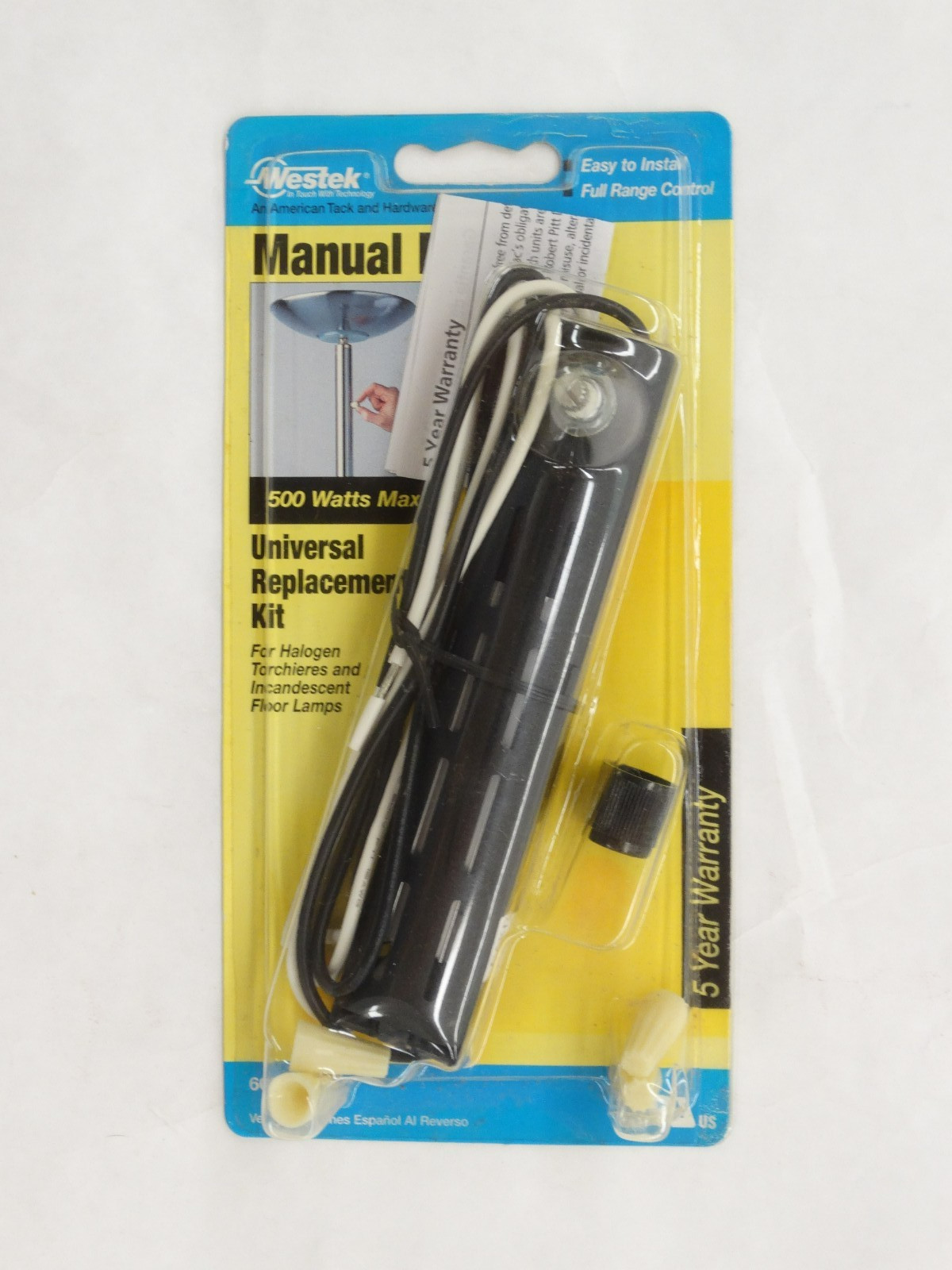 NOS Westek Model FD11 Universal Manual Dimmer Replacement Kit 500W