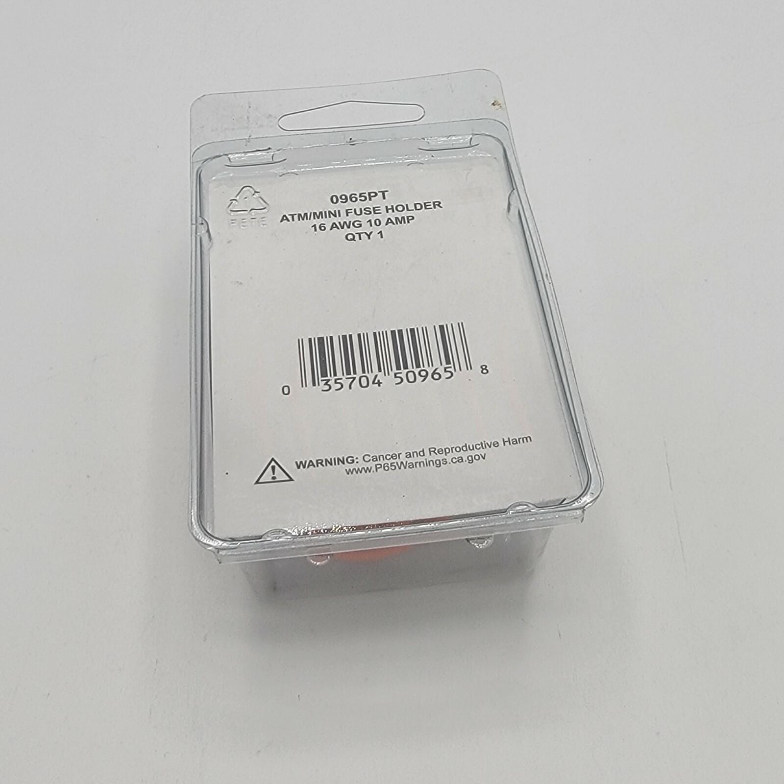 Pico 0965pt 10a Mini Fuse Holder 16awg