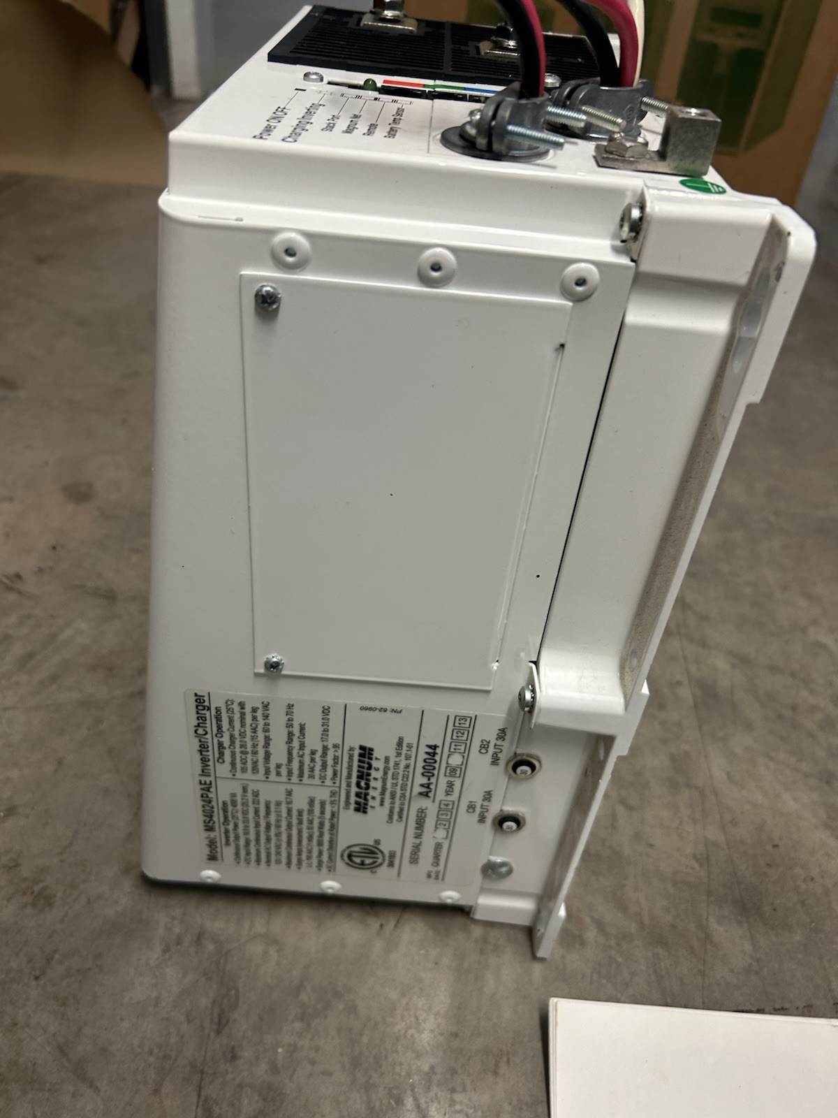 Magnum Energy Sine Inverter Charger MS4024 120VAC 4000W