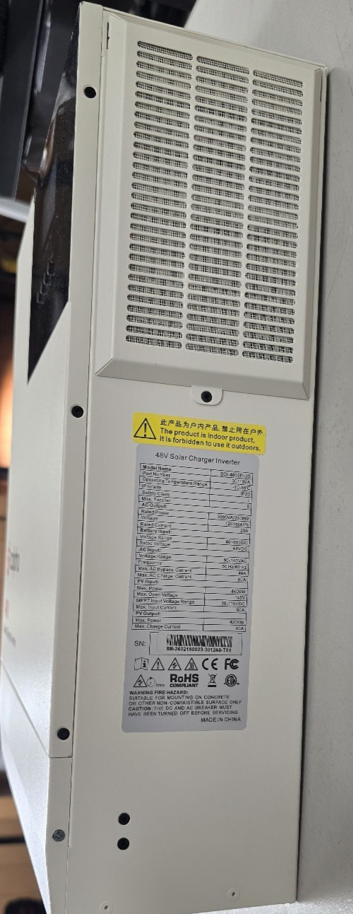calpha 48v solar charger inverter sci-4835p-us