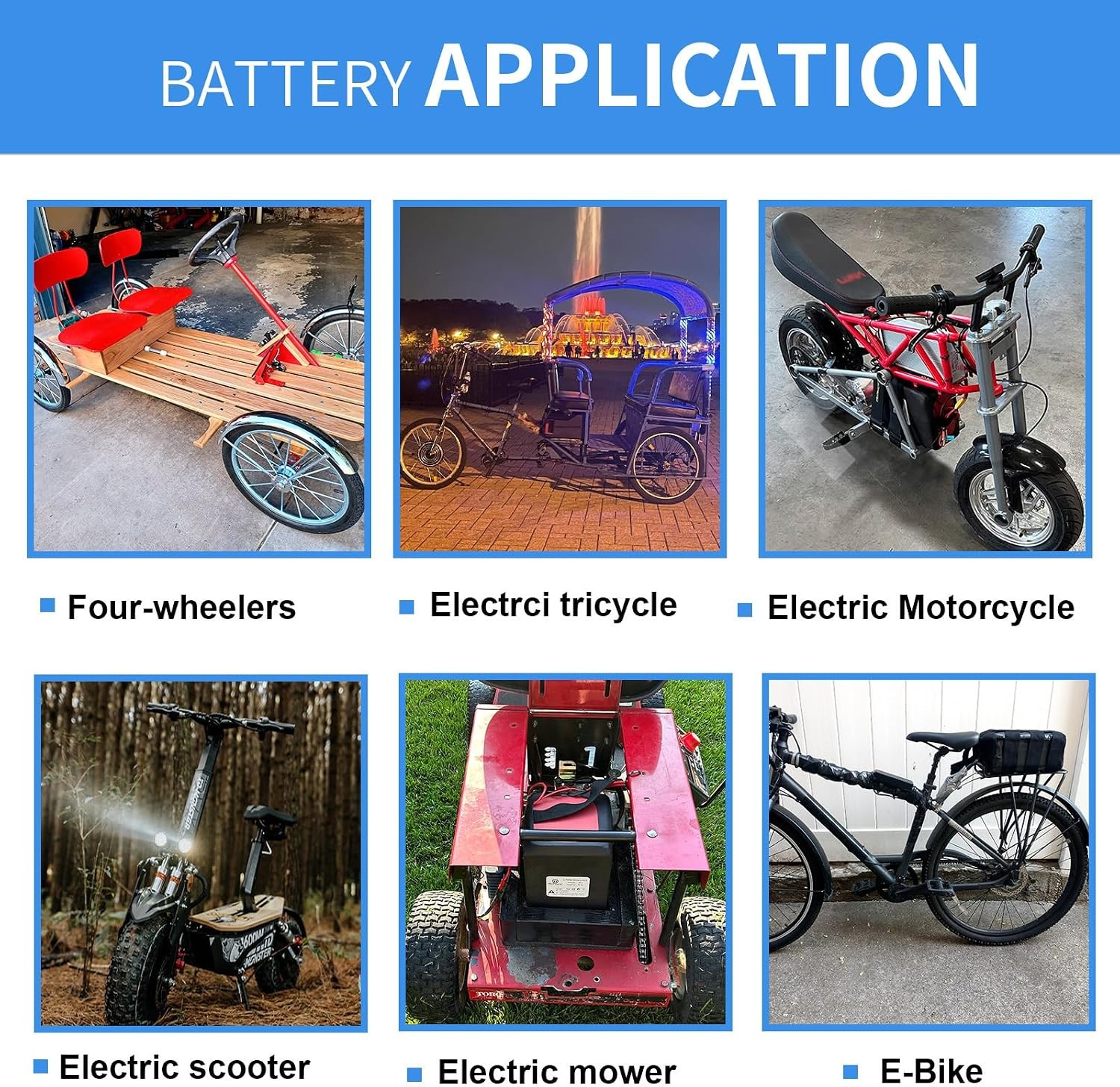 48V E_bi/ke Lifepo4 30Ah Battery Pack for E B_ike Sc_ooter 5A Charger 50A BMS