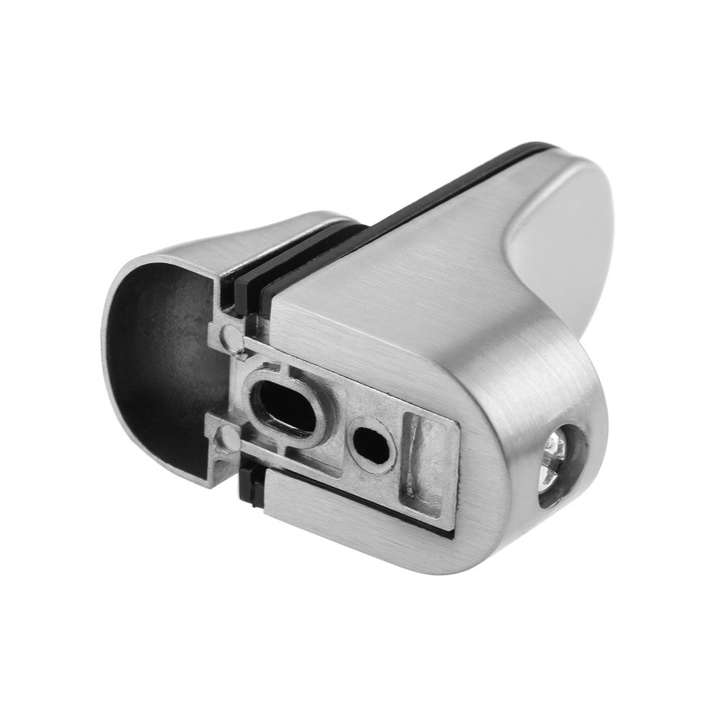 4×Adjustable Glass Shelf Brackets Zinc Alloy For 3-20mm Thickness Glass