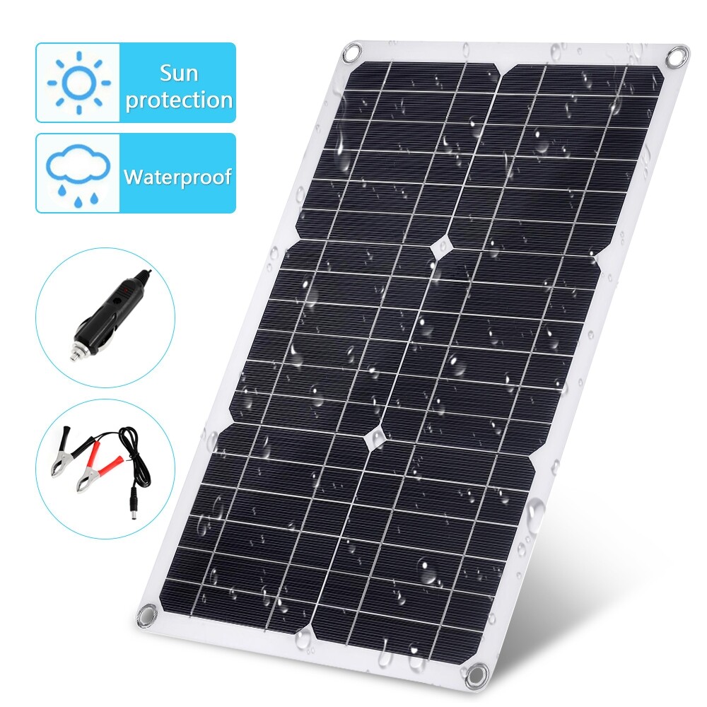 300W Solar Panel Kit 100A 18V Battery Charger + Controller Caravan Boat Camping