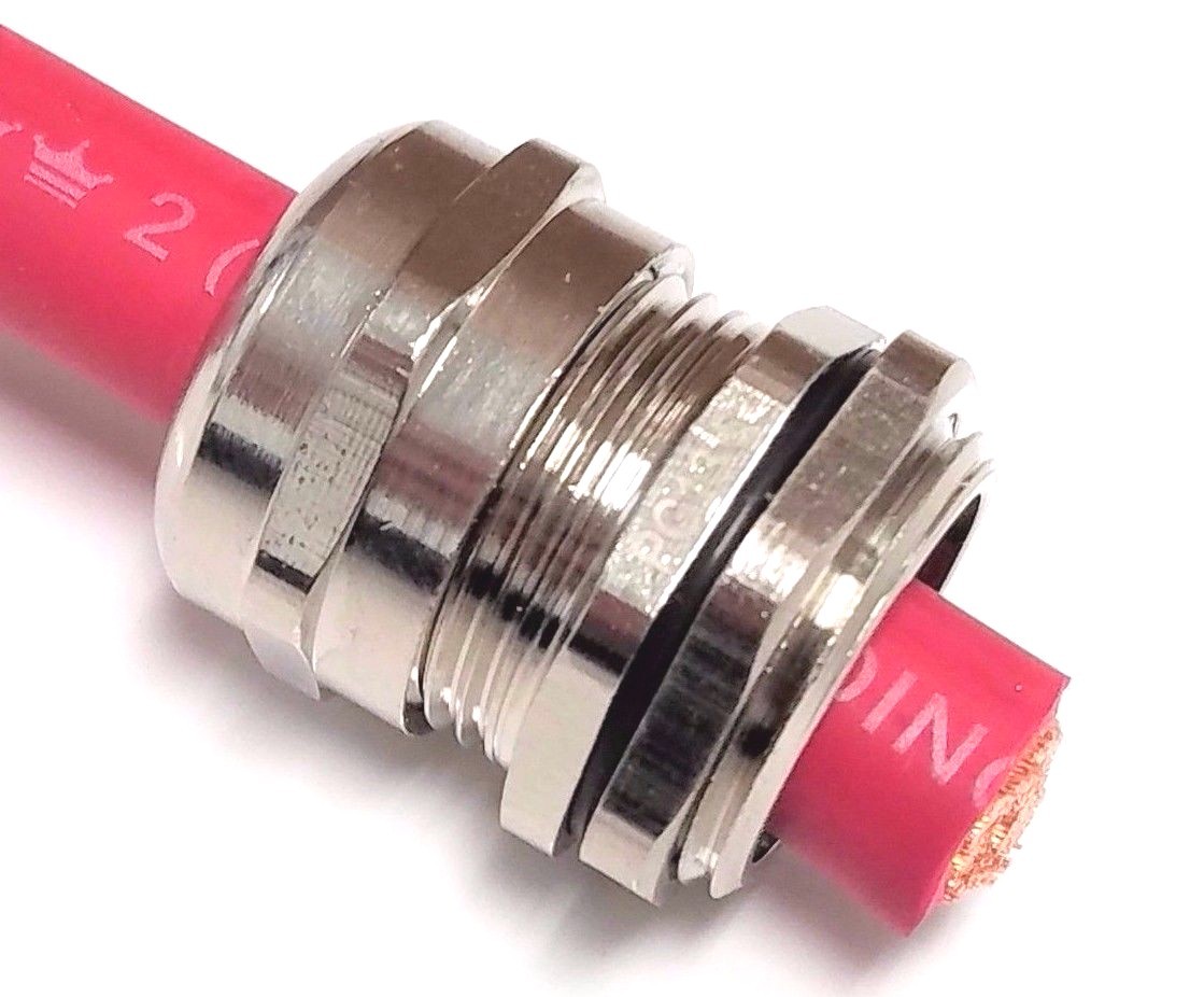 Firewall Grommet Bushing 4/0 -10 Gauge 0 GAUGE CAR AUDIO FIRE WALL BUSHING BRASS