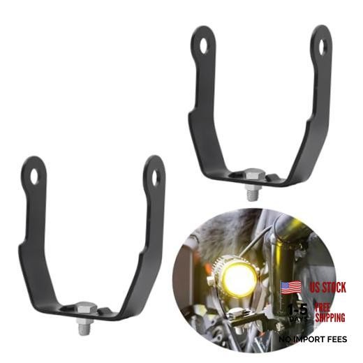 Motorcycle Spotlight Mounting Bracket,Motorcycle Fog Light Bracket Easy to