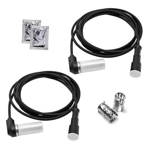 2 Pcs Truck Wheel Speed ABS Tailer Sensor Kit Replacement for Wabco Abs Wheel