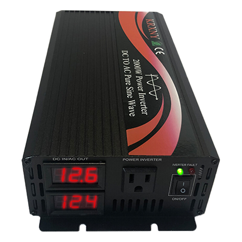 1000W 1500W 2000W Off Grid Pure Sine Wave Power Inverter 12V 24V 48V to 120V