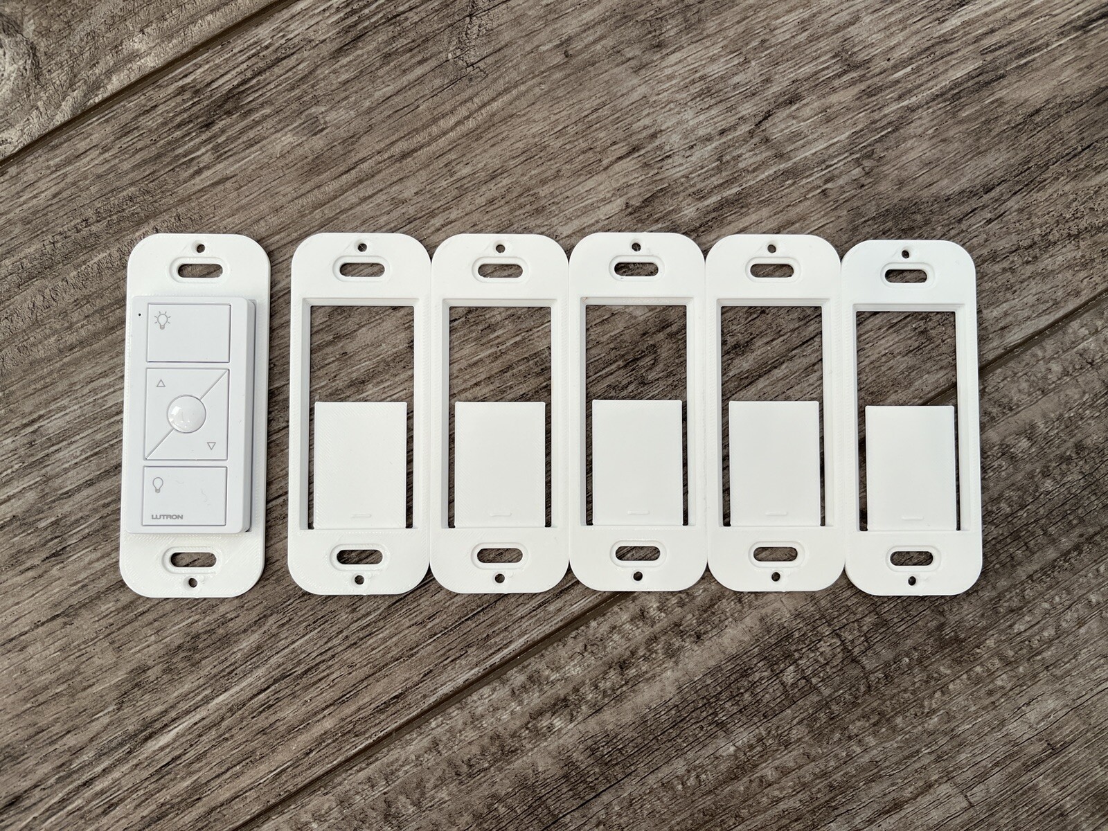 6 Pack – Bulk Wallplate Brackets for Lutron Pico Remote – Lifetime Warranty!!