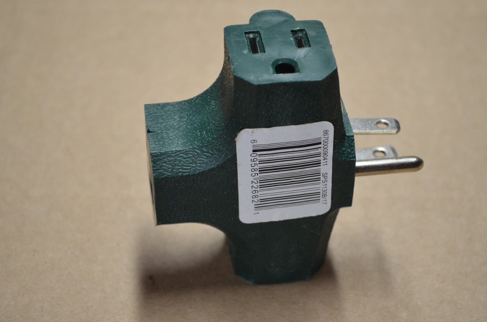 Grounded AC Taps: LITESUN LT-8A 3-Outl+Stanley DR-W02 3-Outl+Unbranded 6-Outlet