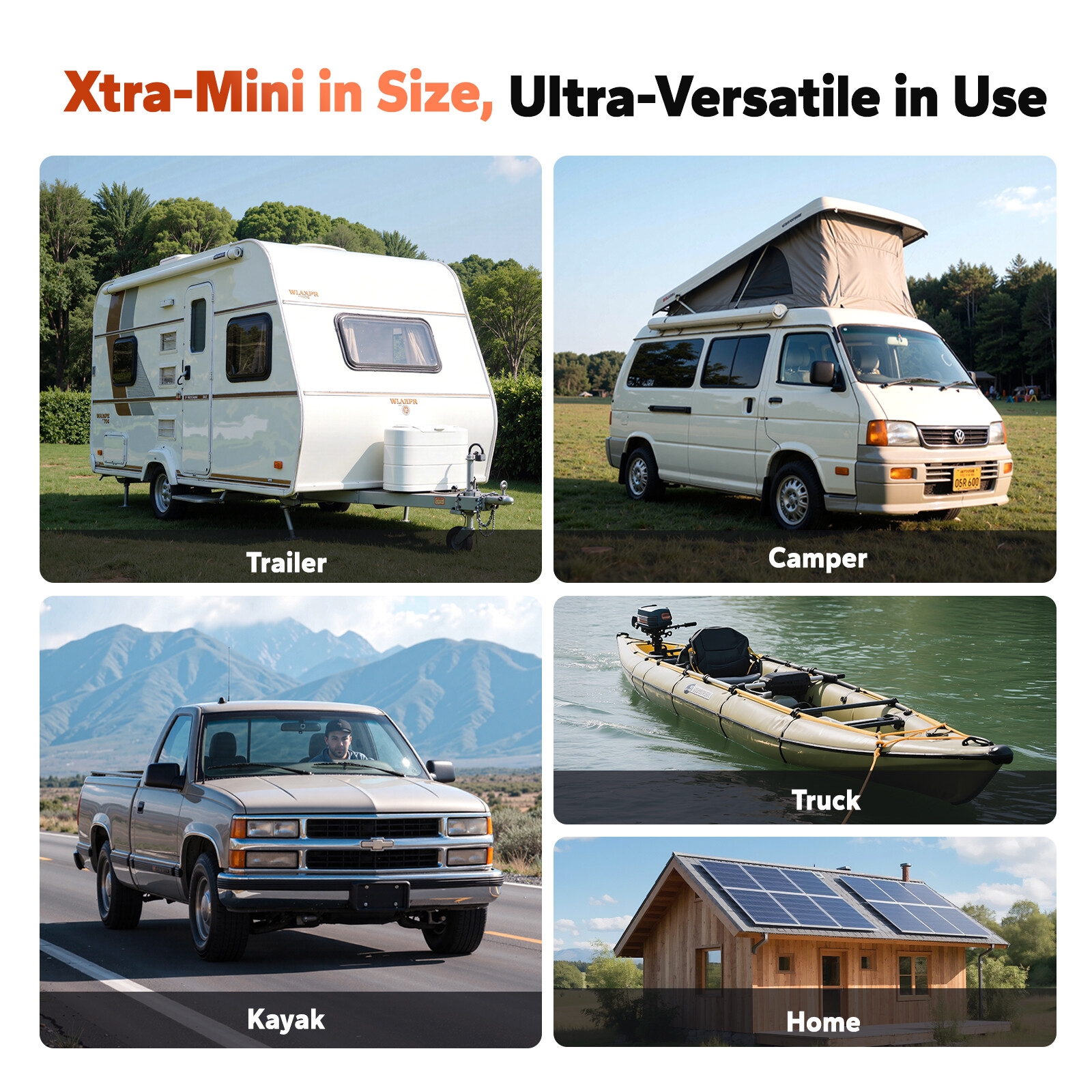 LiTime 12V 100Ah Xtra-Mini Bluetooth Small Lithium LiFePO4 Battery for RV Marine