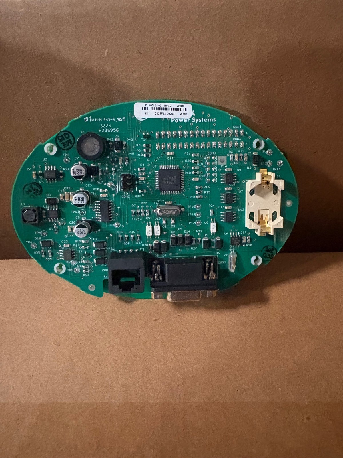 Outback Power Mate Remote Monitor control board ONLY, without casing