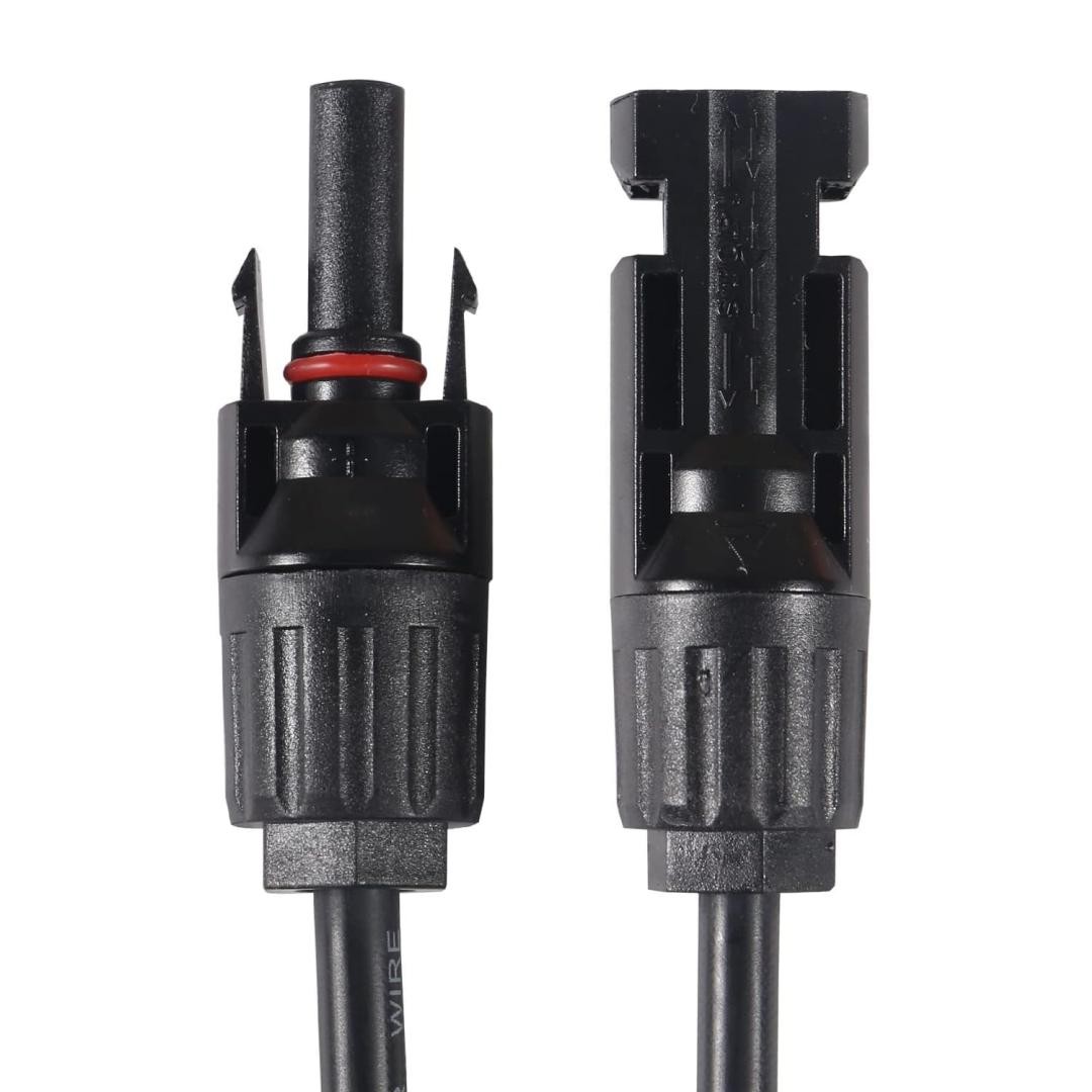MC4 Y Branch Solar Panel Connector Cable 30A 1 to2 Parallel Adapter Waterproof
