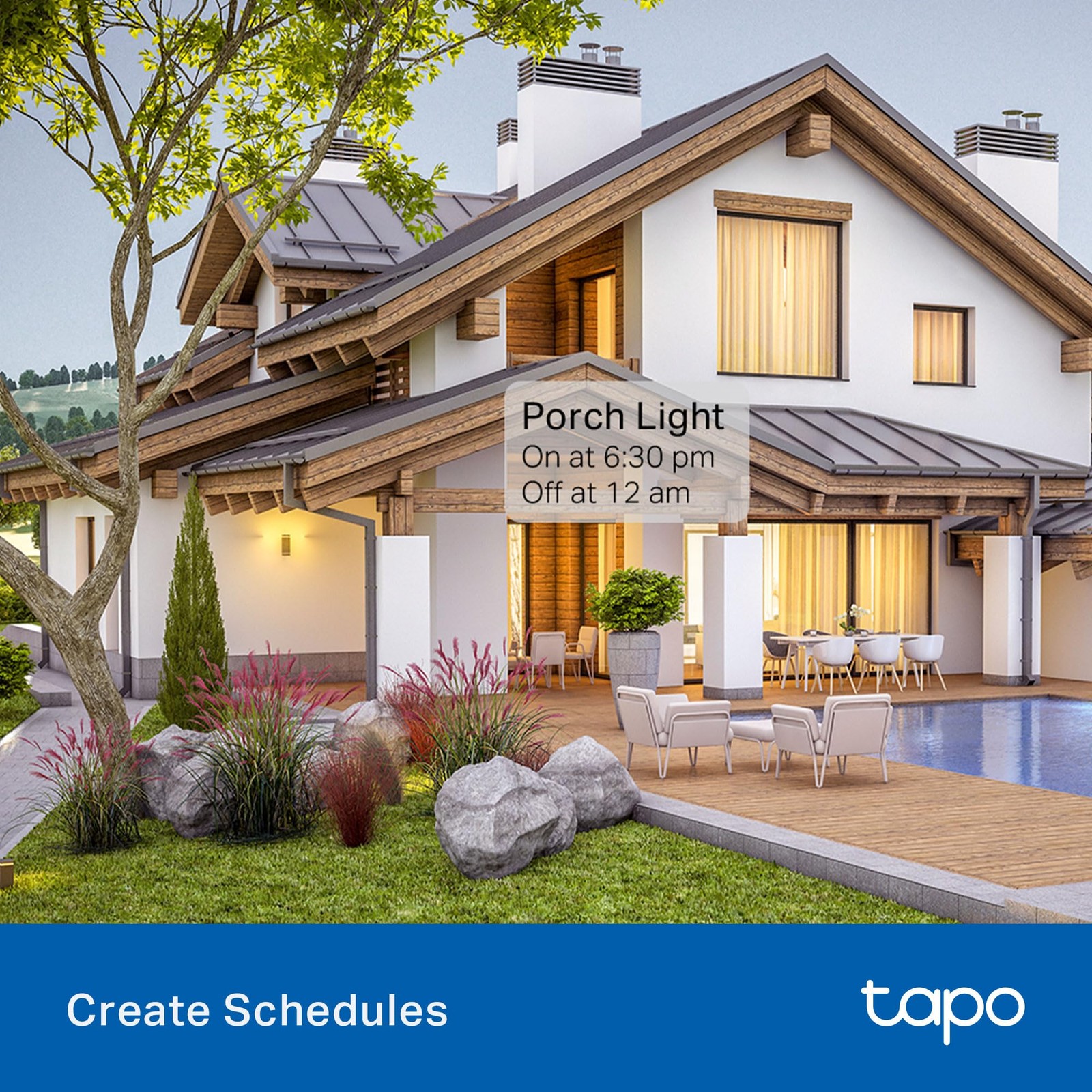 Tapo Outdoor Smart Dimmer Plug For Outdoor Lights Matter App Control Ip65