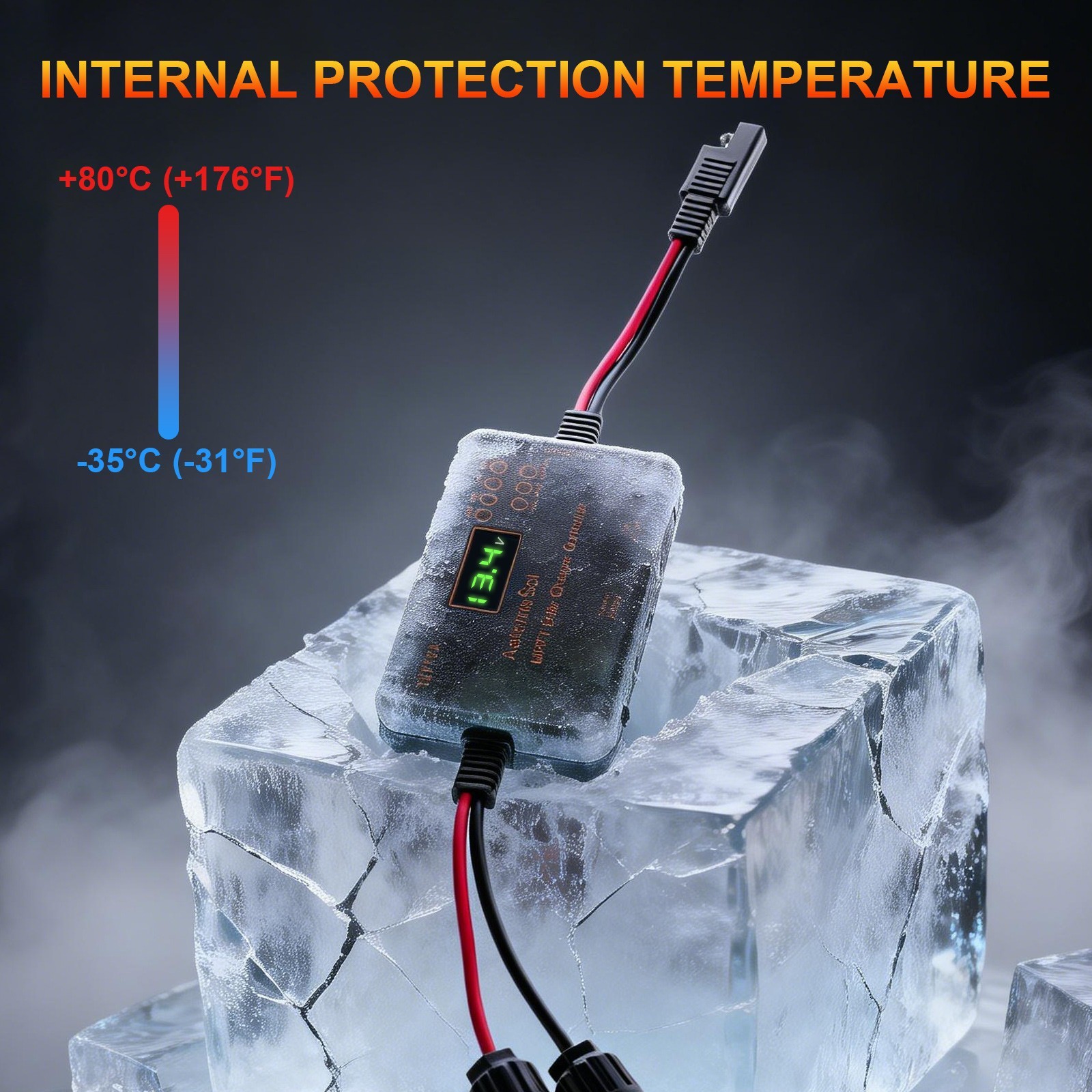 10A MPPT 12V Solar Charge Controller LCD for LiFePO4/AGM/Gel Battery