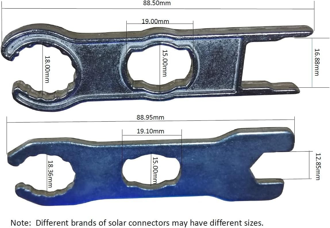 MC-4 Solar Connector Tool – Ergonomic Wrench Set for Easy Install & Maintenance