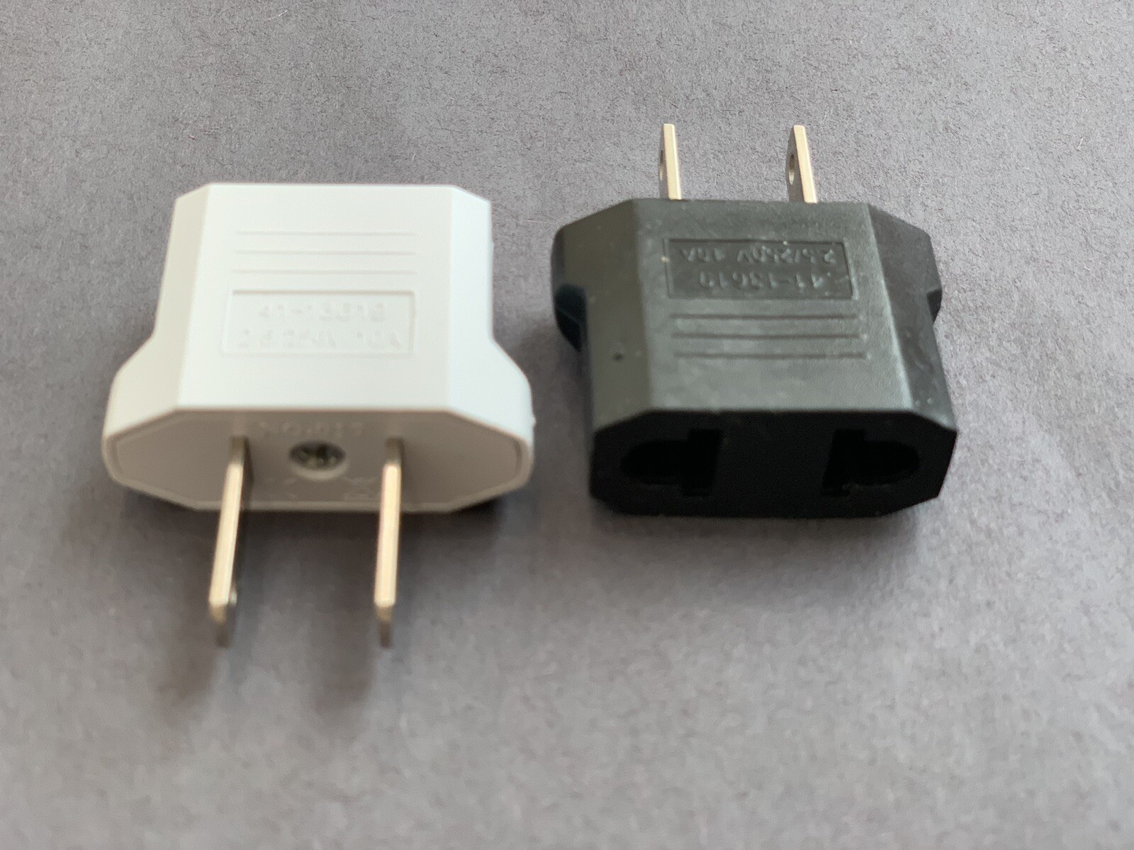 EU Euro Europe to US USA Power Jack Wall Plug Converter Travel Adapter Wholesale