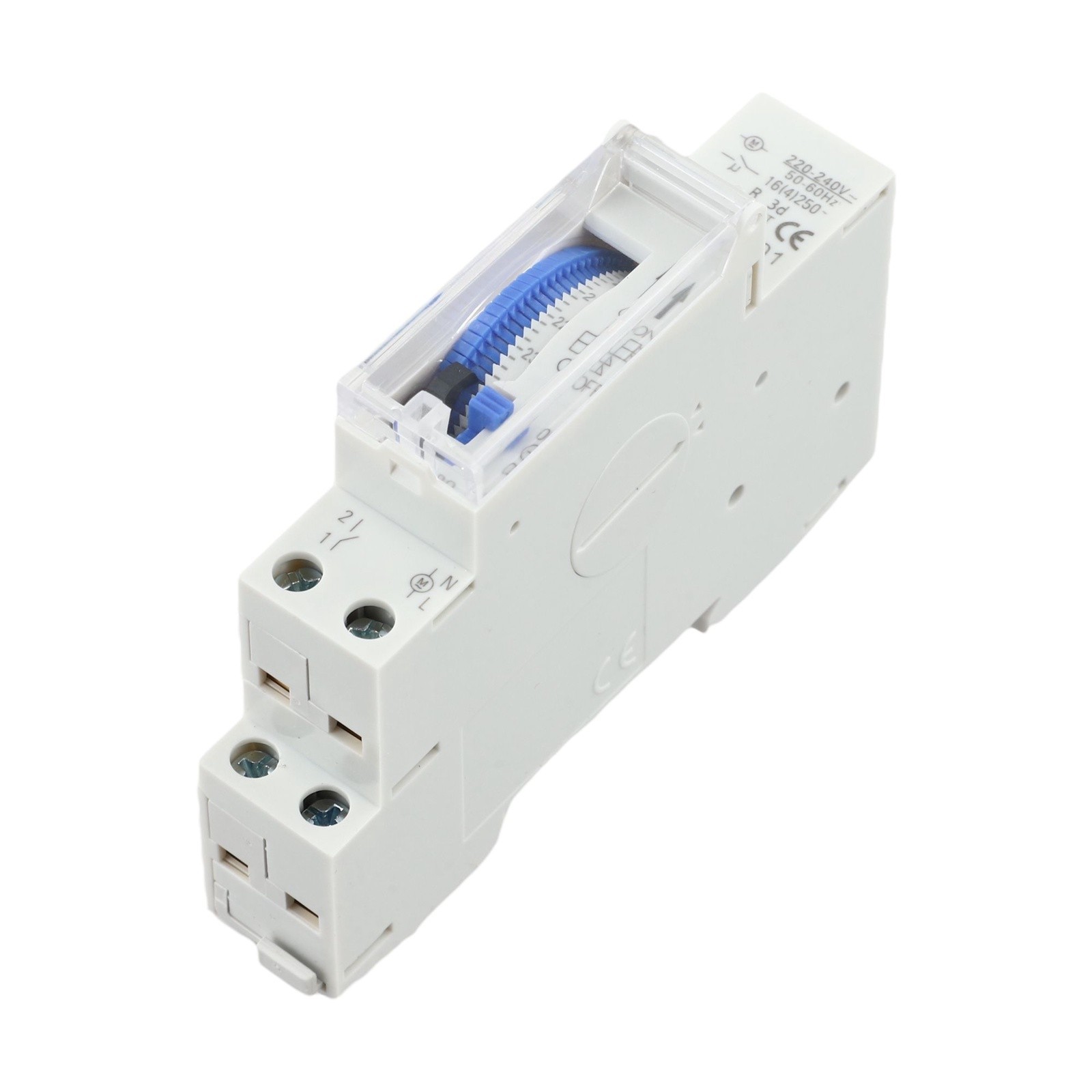 Timer Switch 180A Mechanical 15 Min Setting Rail Mount for 110 220VAC Systems