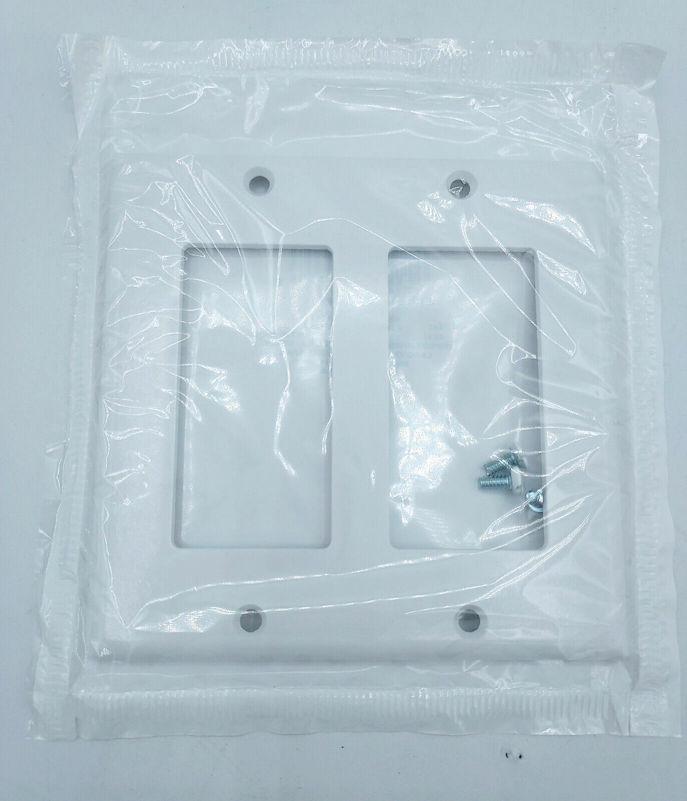 5pk Leviton 80409-W 2-Gang GFCI Wallplate Standard Size – White