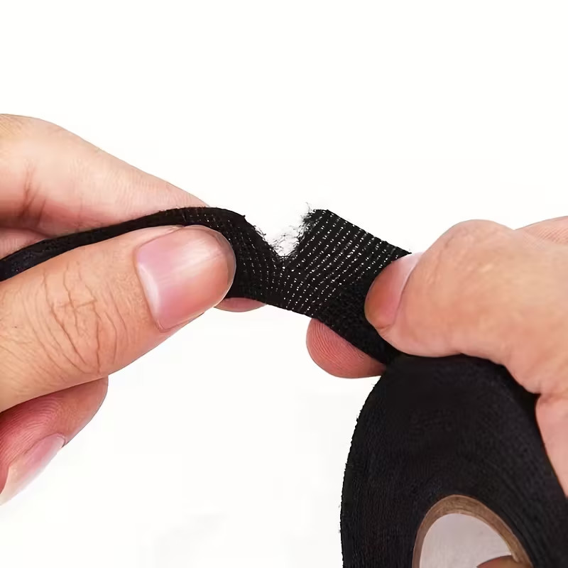 1-5pcs Wire Harness Automotive Cloth Tape, Adhesive Resistance Heat Proof Tape