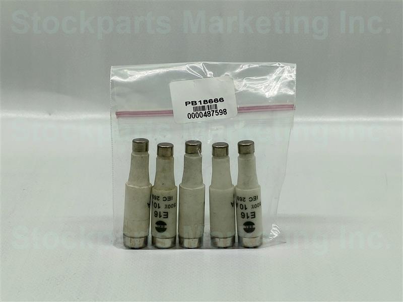 Lot 5 Pcs. SKL E16 IEC 269 Fuse 500V 10A 30 Days Warranty Expedited Shipping