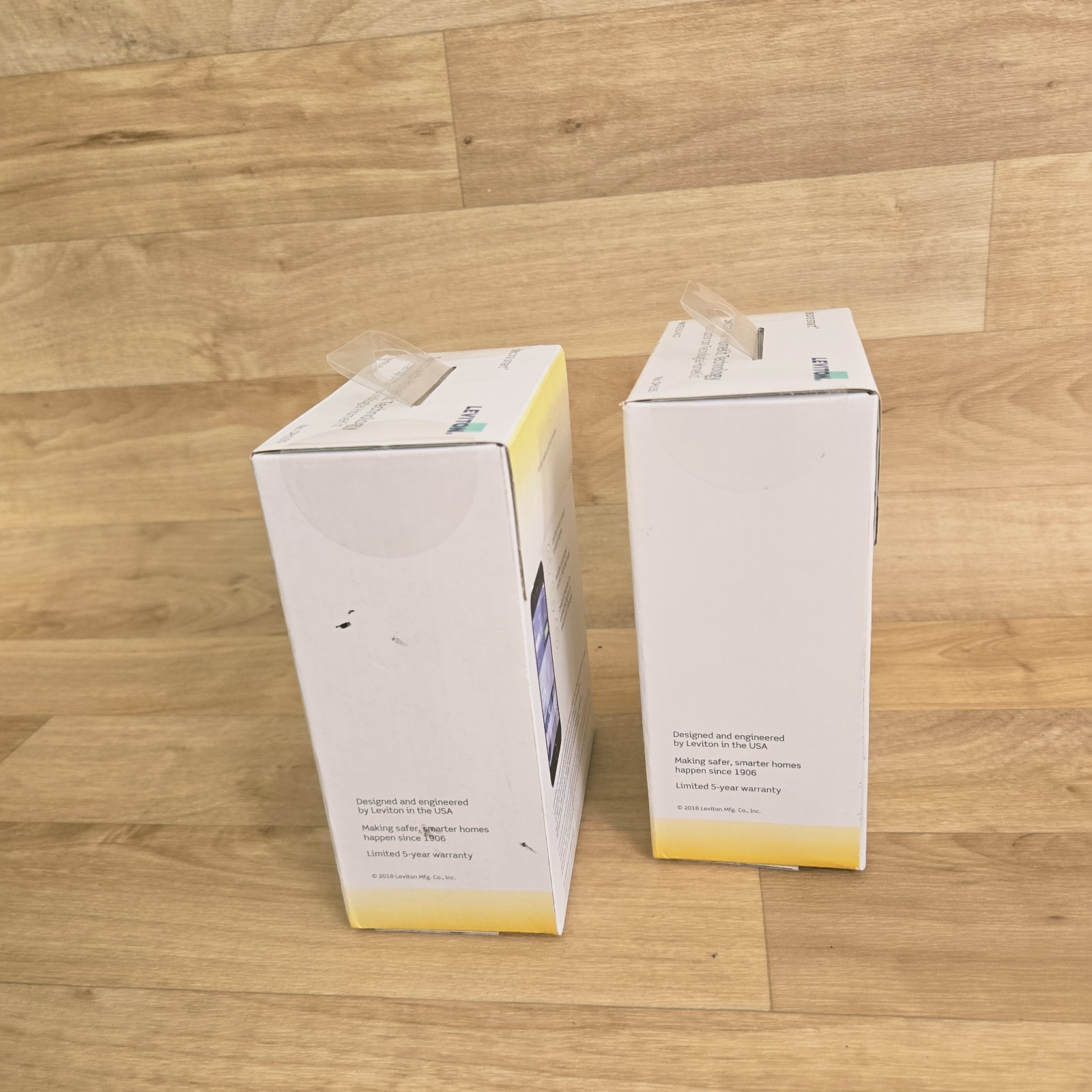 Lot of 2 Leviton DH15S Decora Smart Wi-Fi Switch Apple HomeKit Siri Decorator
